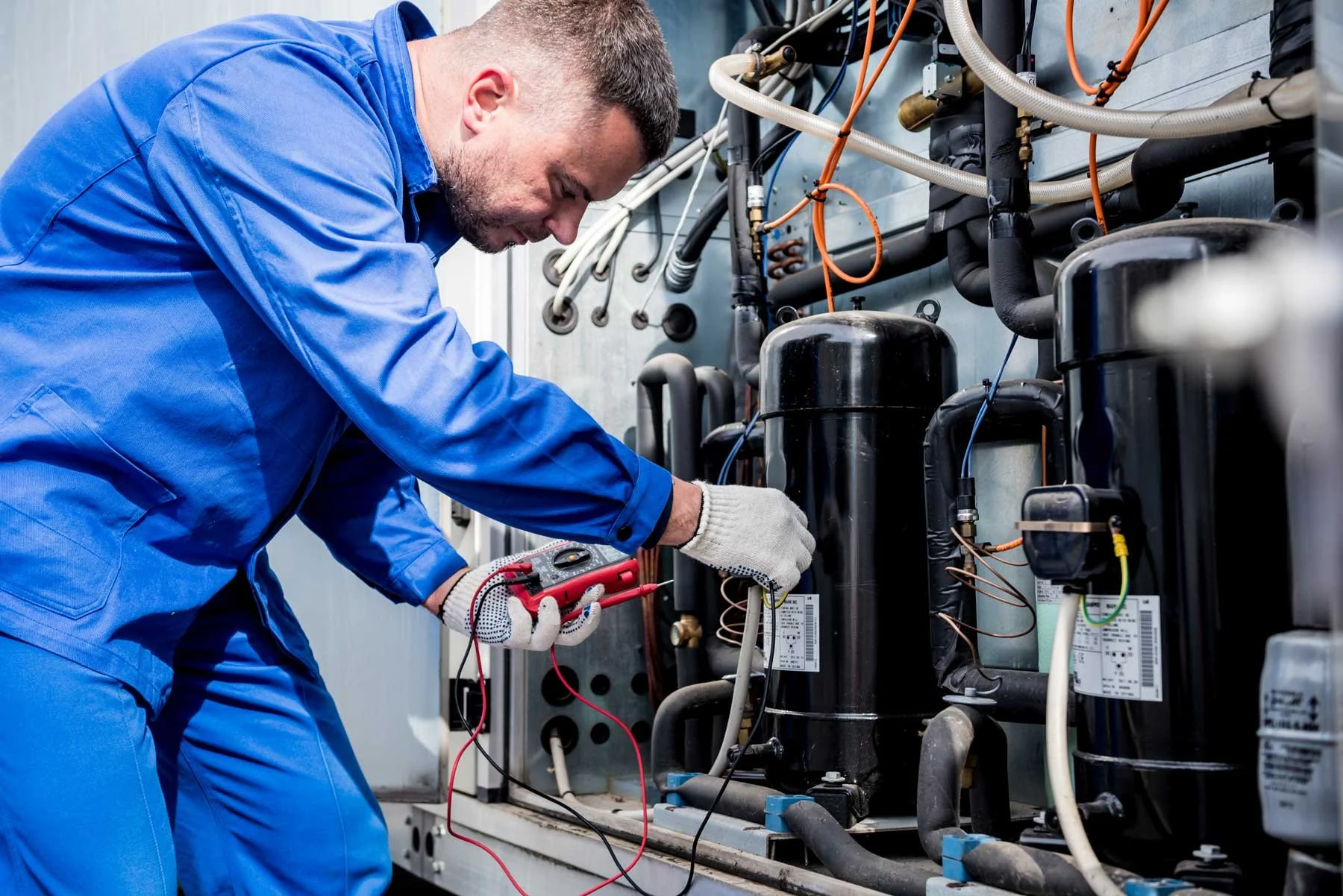 Chiller onarımı ve HVAC mekanik sistem bakımı — kurumsal klima servisi