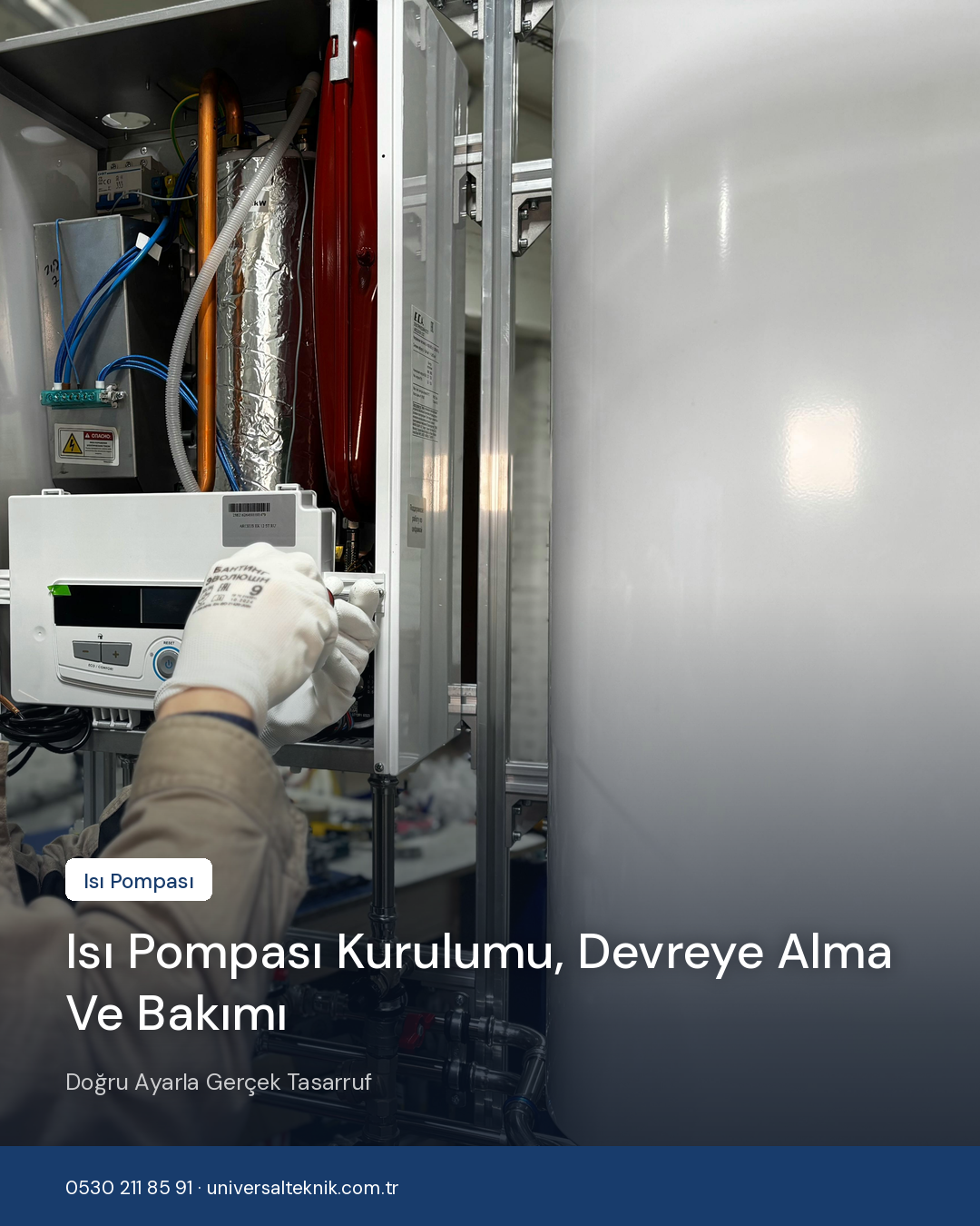 Isı pompası kurulumu, devreye alma ve bakımı